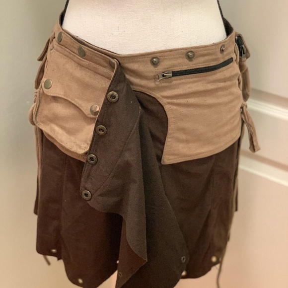 Boho Free People inspired wrap skirt - Picture 6 of 8